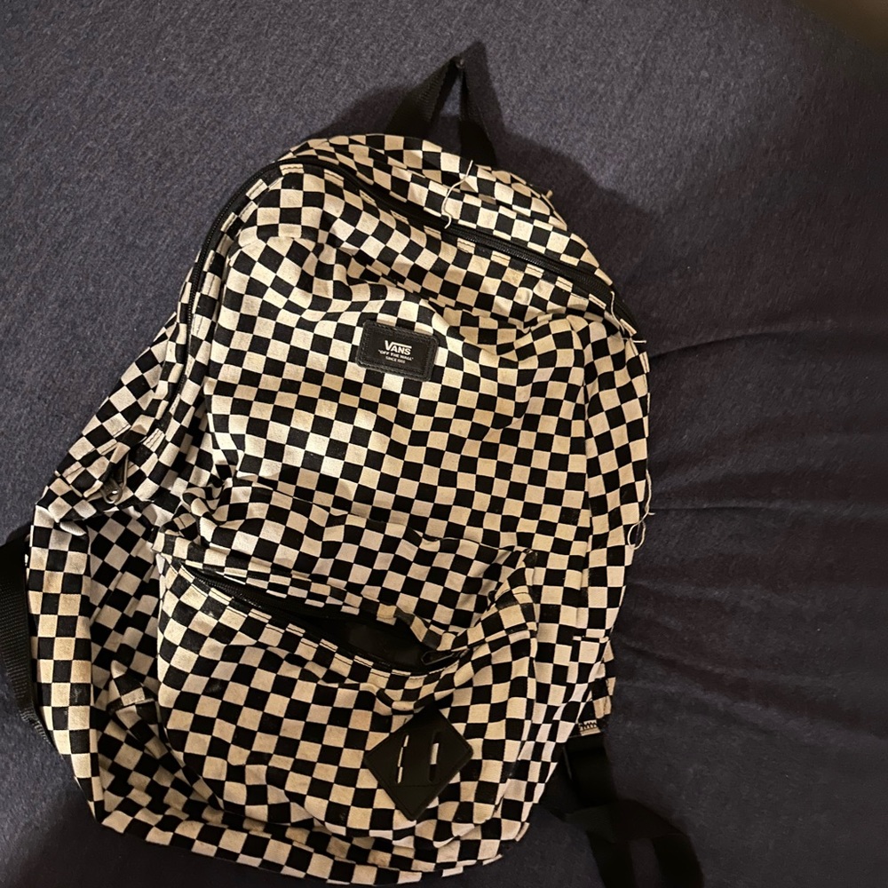 Vans checkered backpack